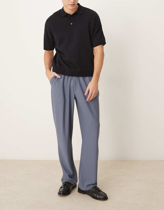Baggy Soft Tailored Trousers