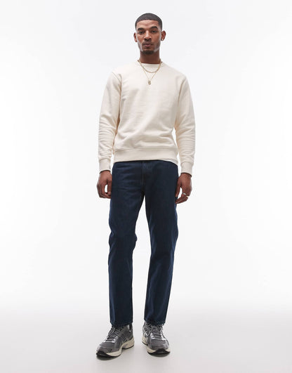 Relaxed Straight Fit Jeans