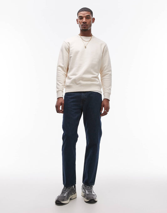 Relaxed Straight Fit Jeans