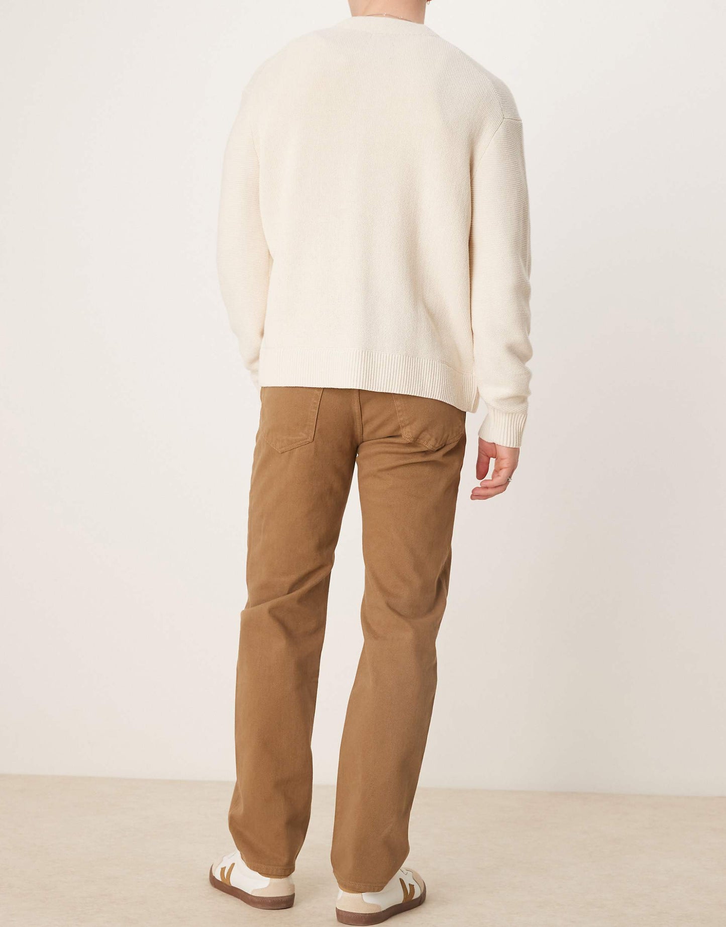 Straight Fit Vintage Washed Jeans