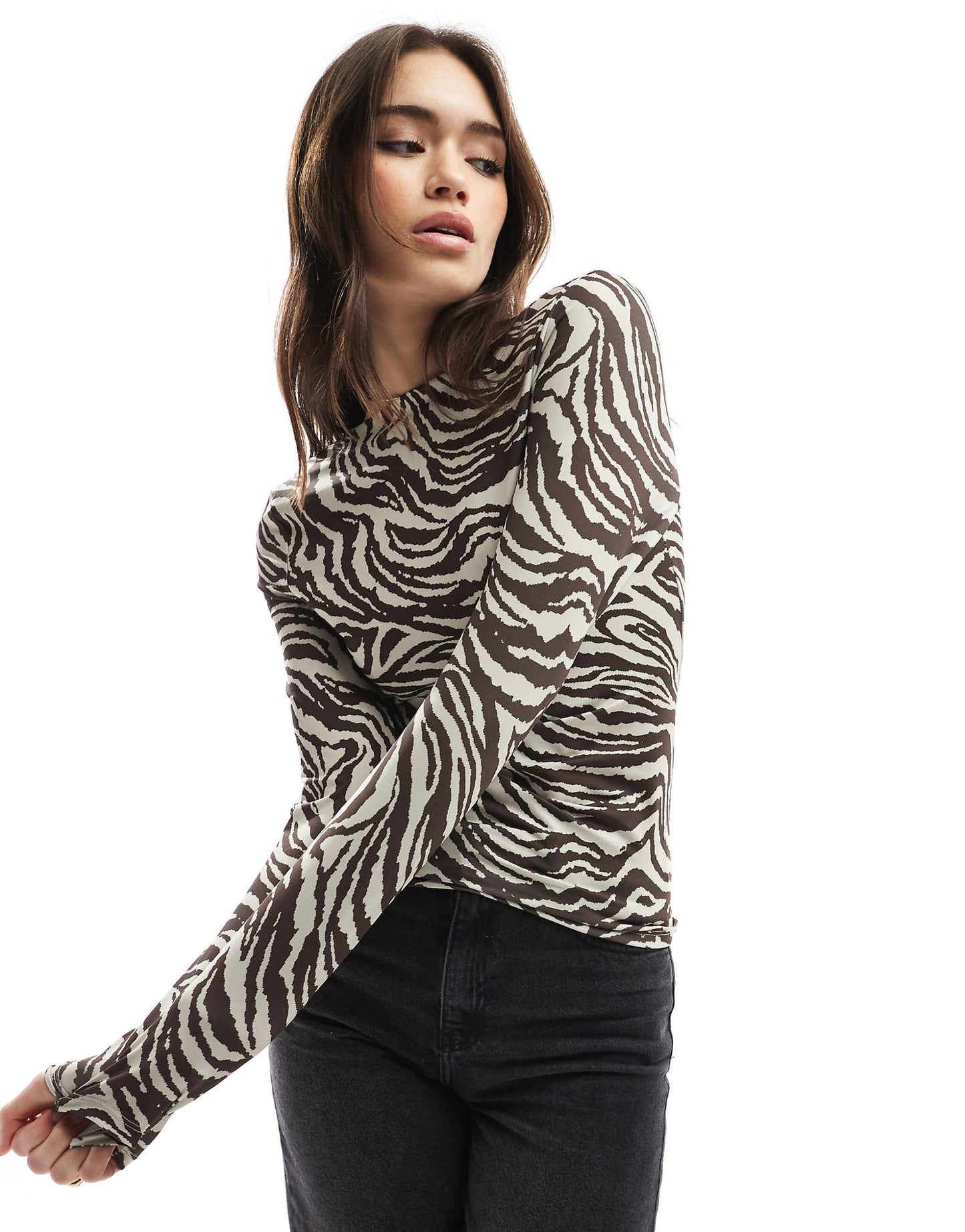 2-Ways Long Sleeves Top