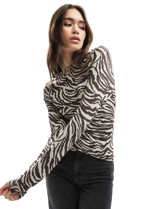 2-Ways Long Sleeves Top