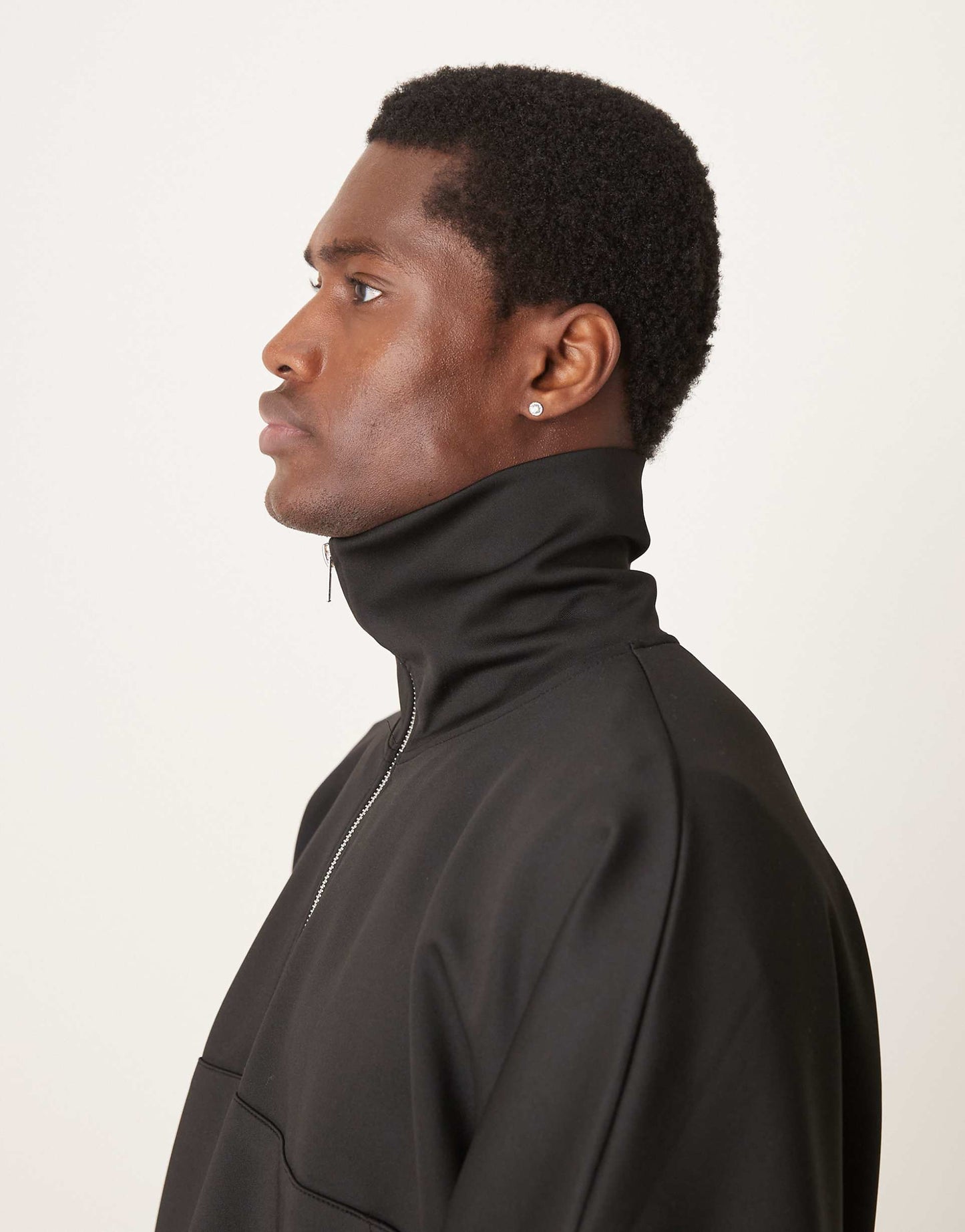 Extreme Oversized Boxy Jumper With Funnel Neck