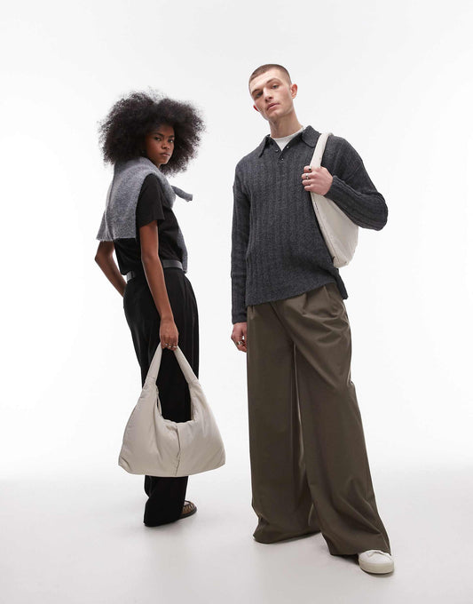 Nico Large Nylon Shoulder Bag