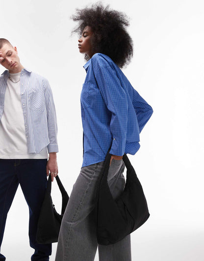 Nico Large Nylon Shoulder Bag