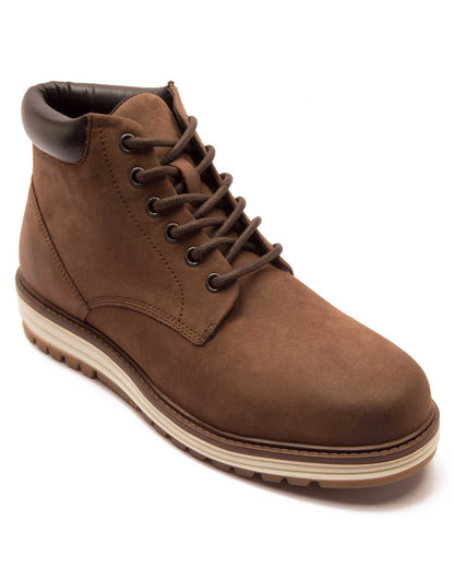 Wells' Men'S Leather Ankle Lace-Up Boots