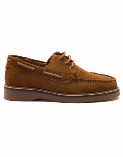 Triggs' Men'S Suede Casual Lace-Up Boat Shoes