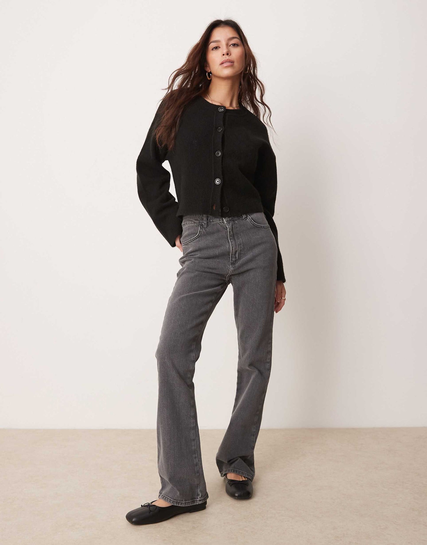 Mid Rise Bootcut Flare Jean With Comfort Stretch