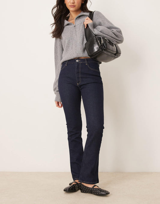 Mid Rise Bootcut Flare Jean With Comfort Stretch