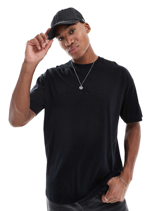 Venice Beach Embroidered T-Shirt