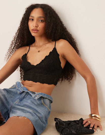 Amina Ruffled Bralette