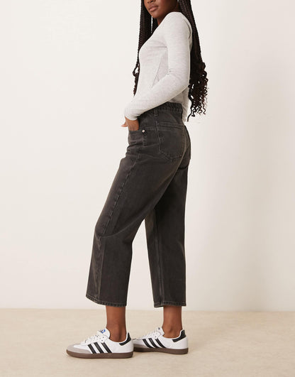 Deep Trance Dropped Waist Boyfriend Jeans