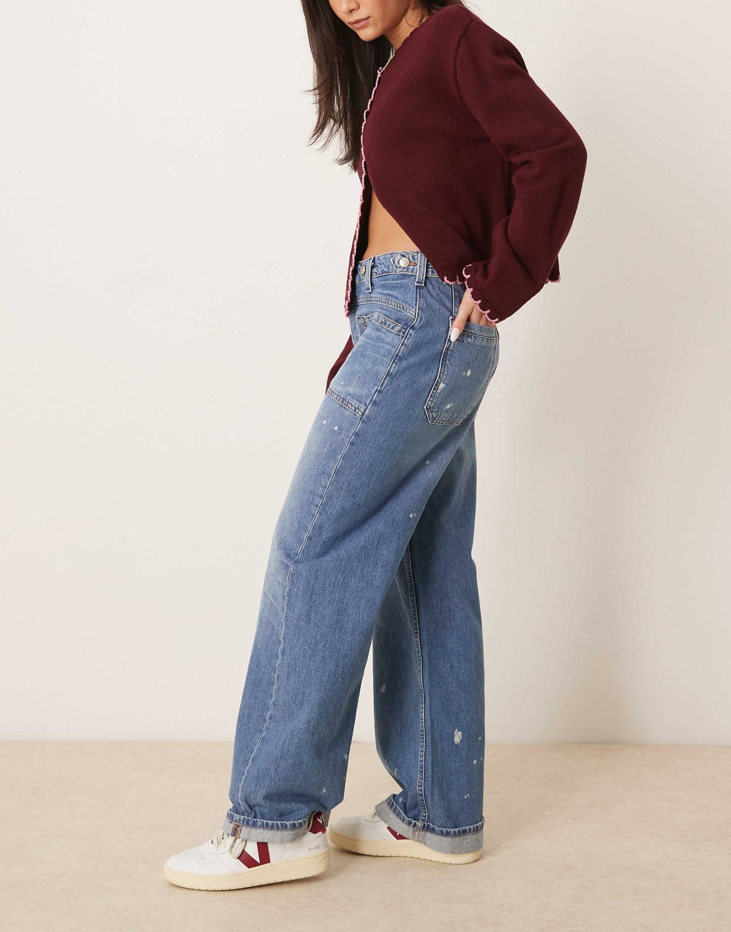 Palmer Cuffed Jeans