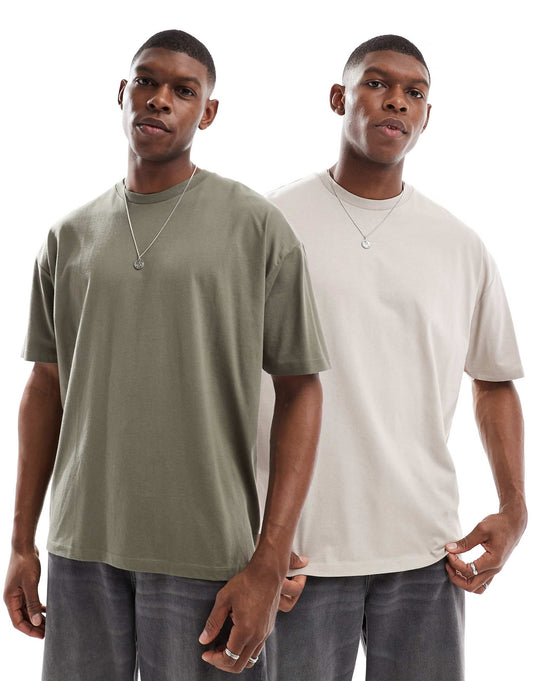 Essential 2 Pack Oversized T-Shirts