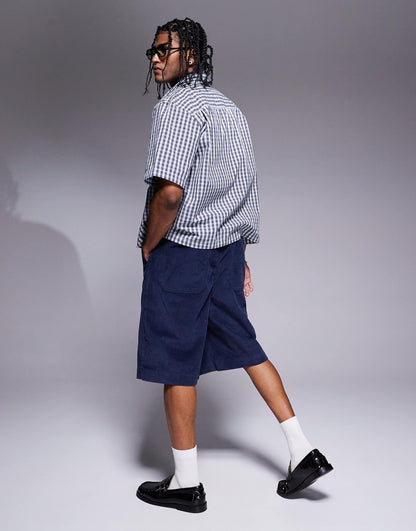 Long Length Corduroy Jorts