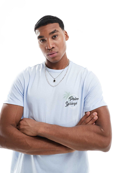 Palm Springs Crew Neck T-Shirt