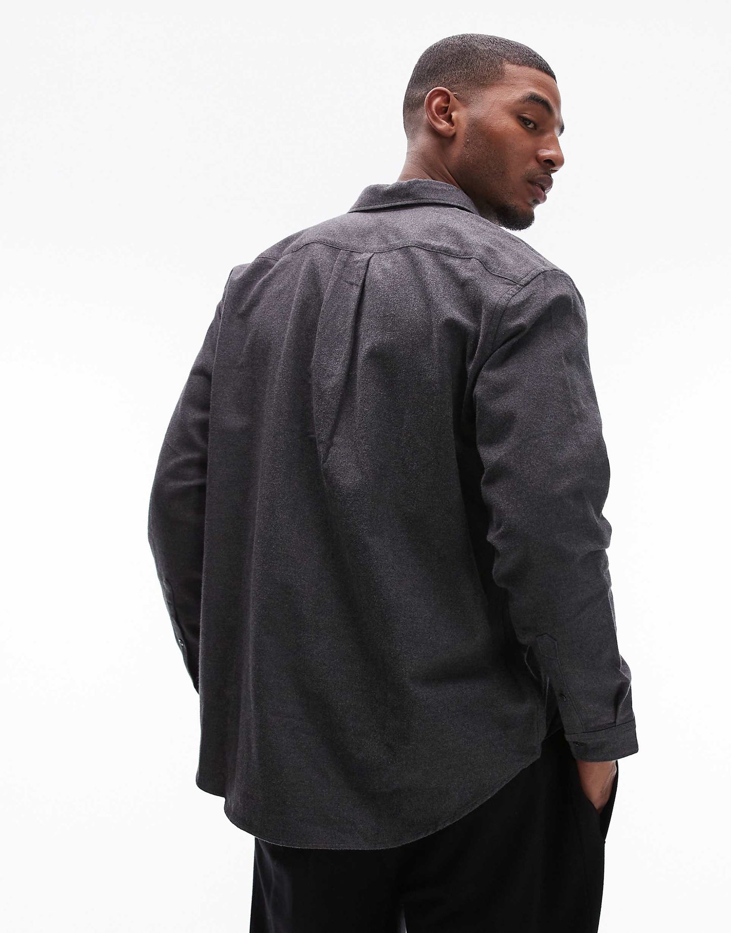 Relaxed Fit Flannel Shirt