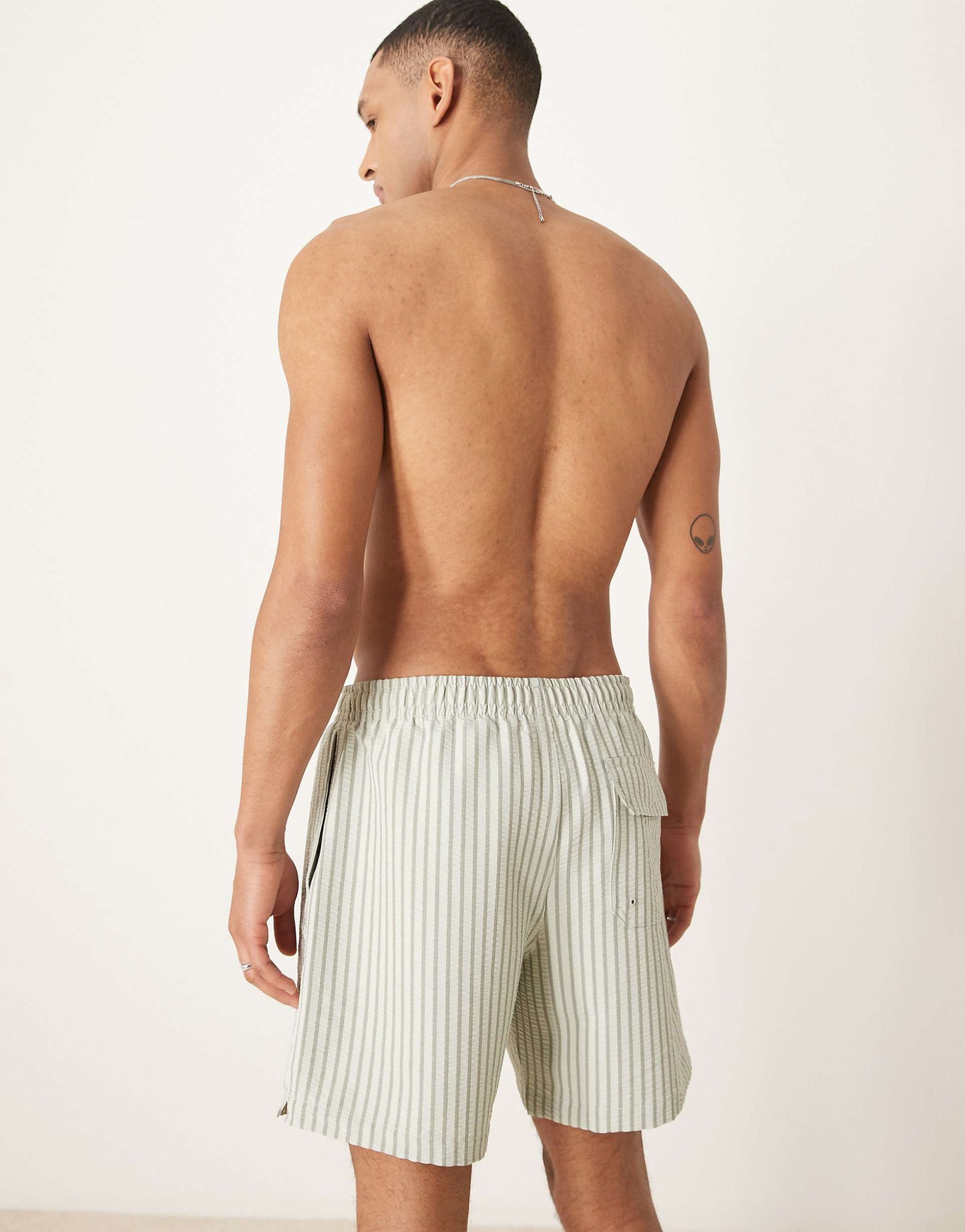 7 Inch Drawstring Swimming Trunks