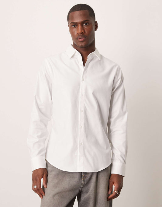 Long Sleeve Suit Shirt