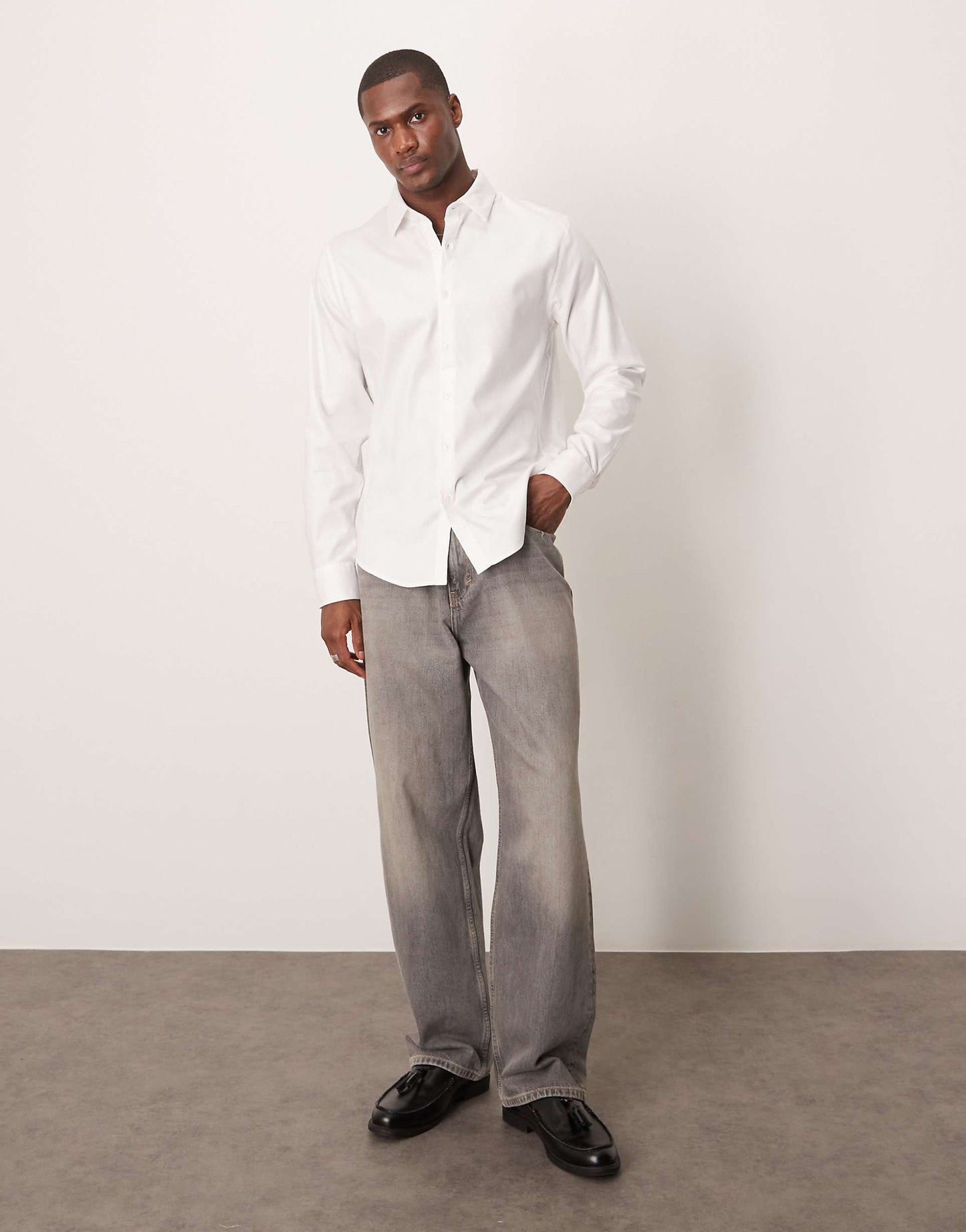 Long Sleeve Suit Shirt