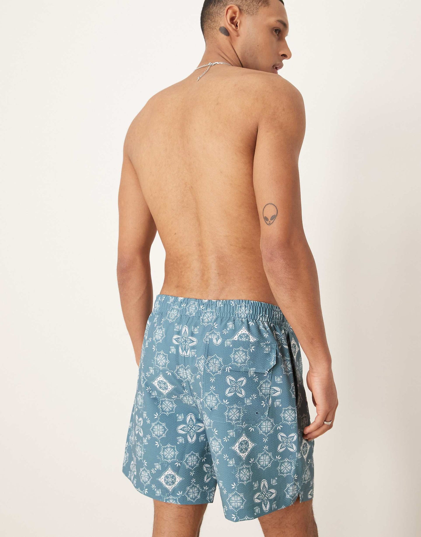7 Inch Drawstring Swimming Trunks
