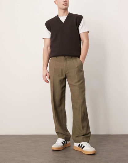 Sloane Tailored Baggy Trousers