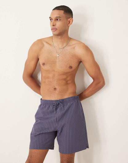 7 Inch Drawstring Swimming Trunks