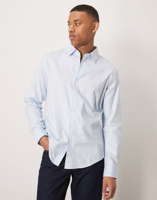 Long Sleeve Suit Shirt