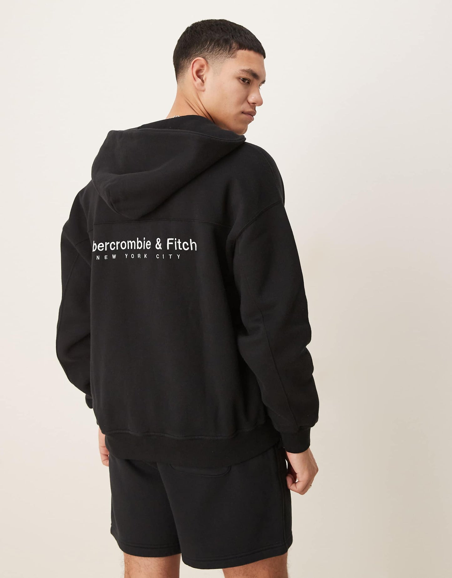 Co-Ord Zip Through Logo Hoodie