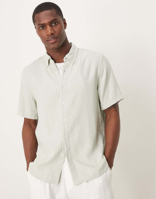 Short Sleeve Linen Shirt