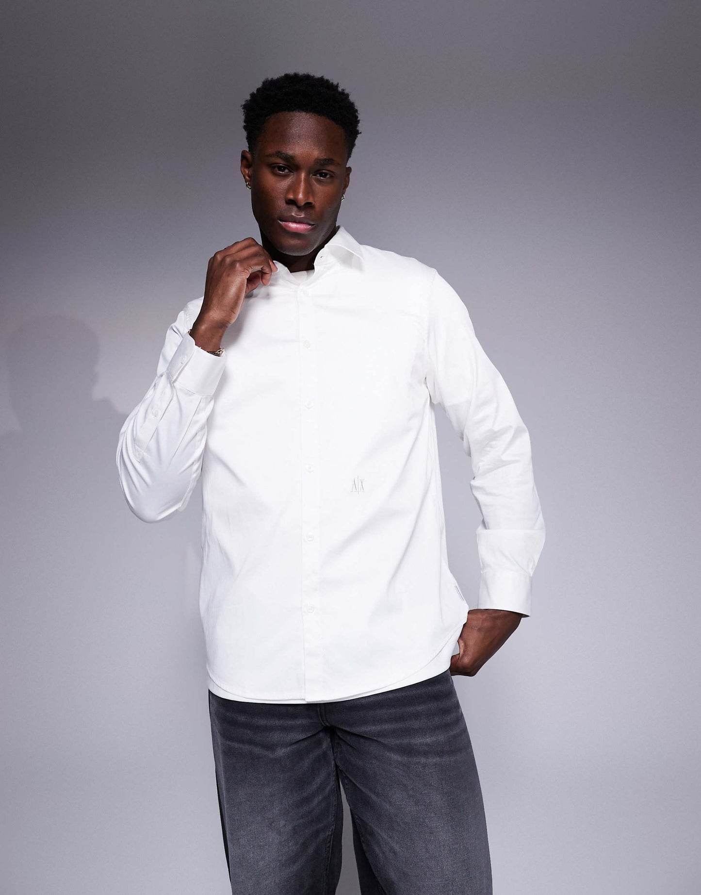 Oxford Shirt With Logo