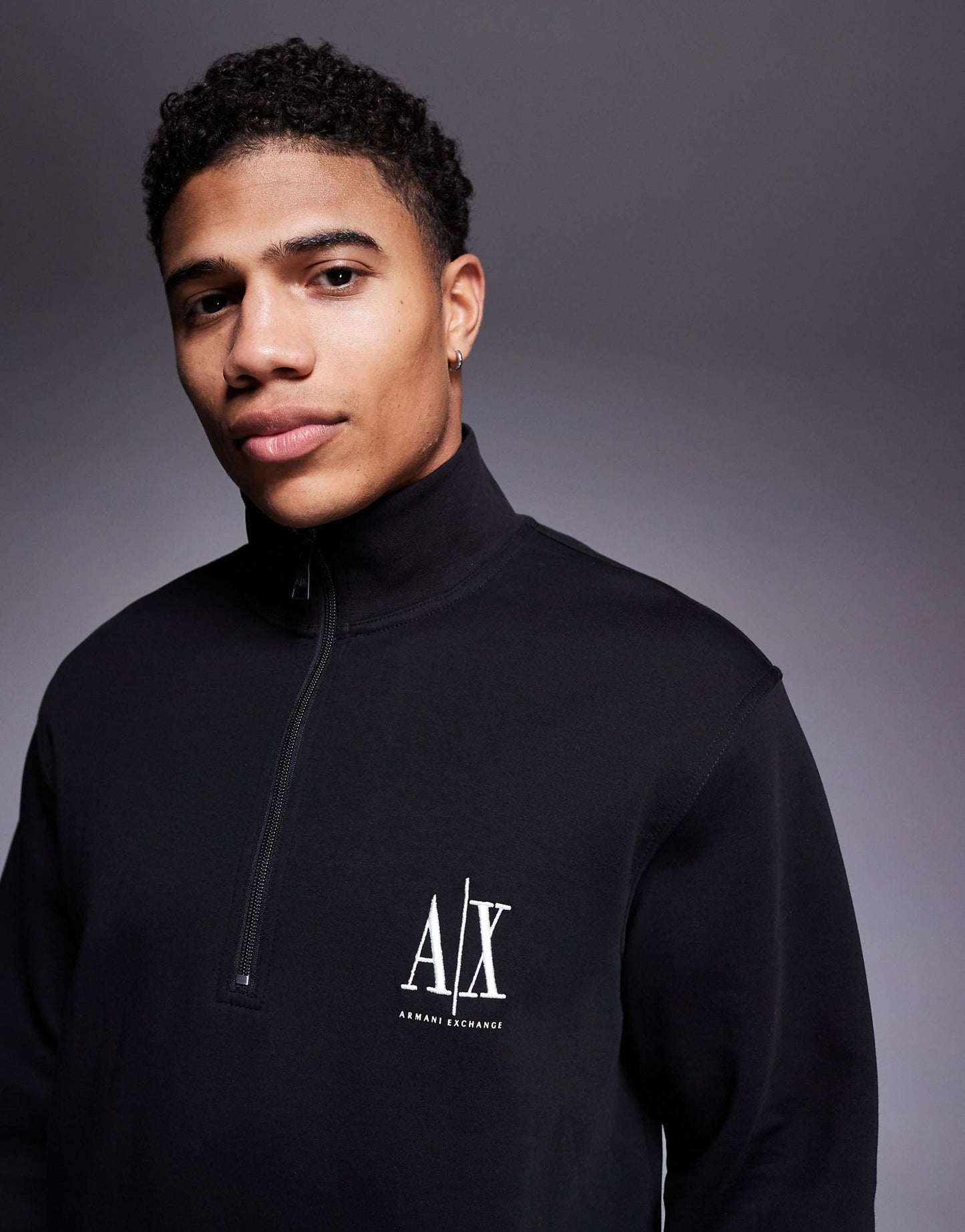 Logo Half Zip Sweatshirt