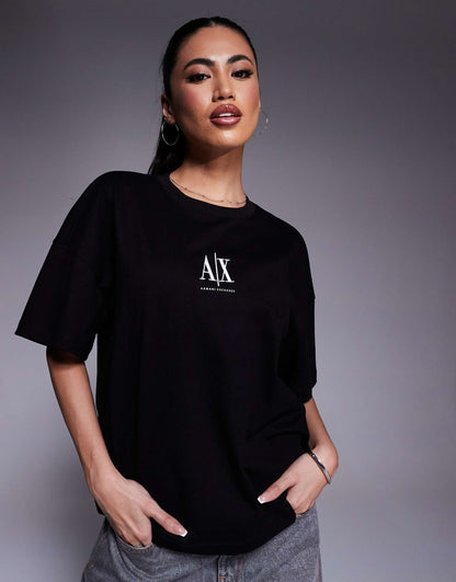 Central Logo Oversized T-Shirt