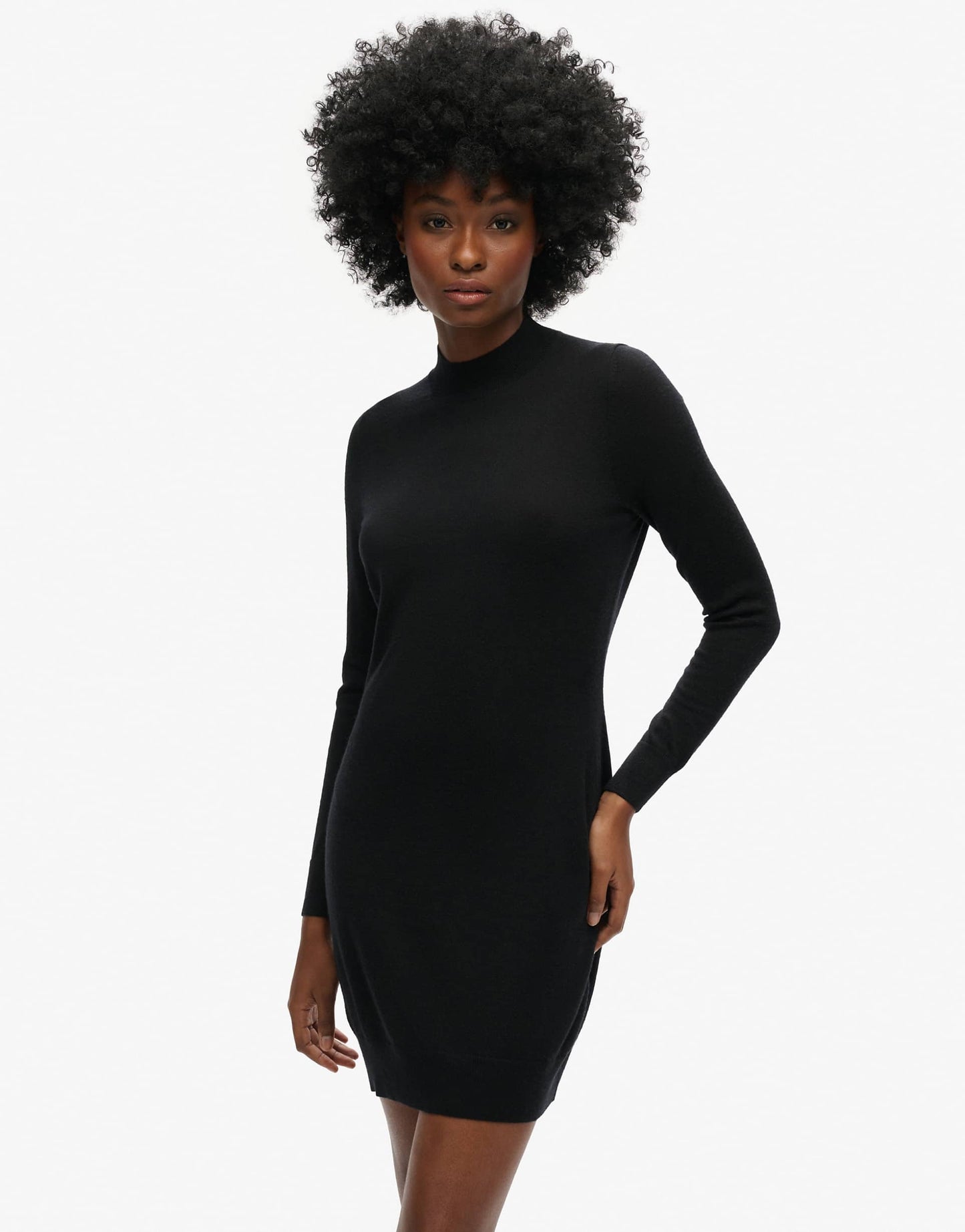 Merino Long Sleeve Knit Dress