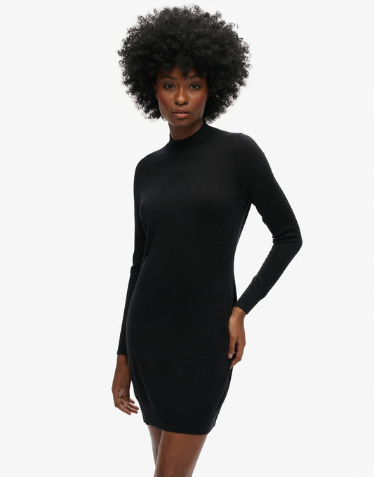 Merino Long Sleeve Knit Dress