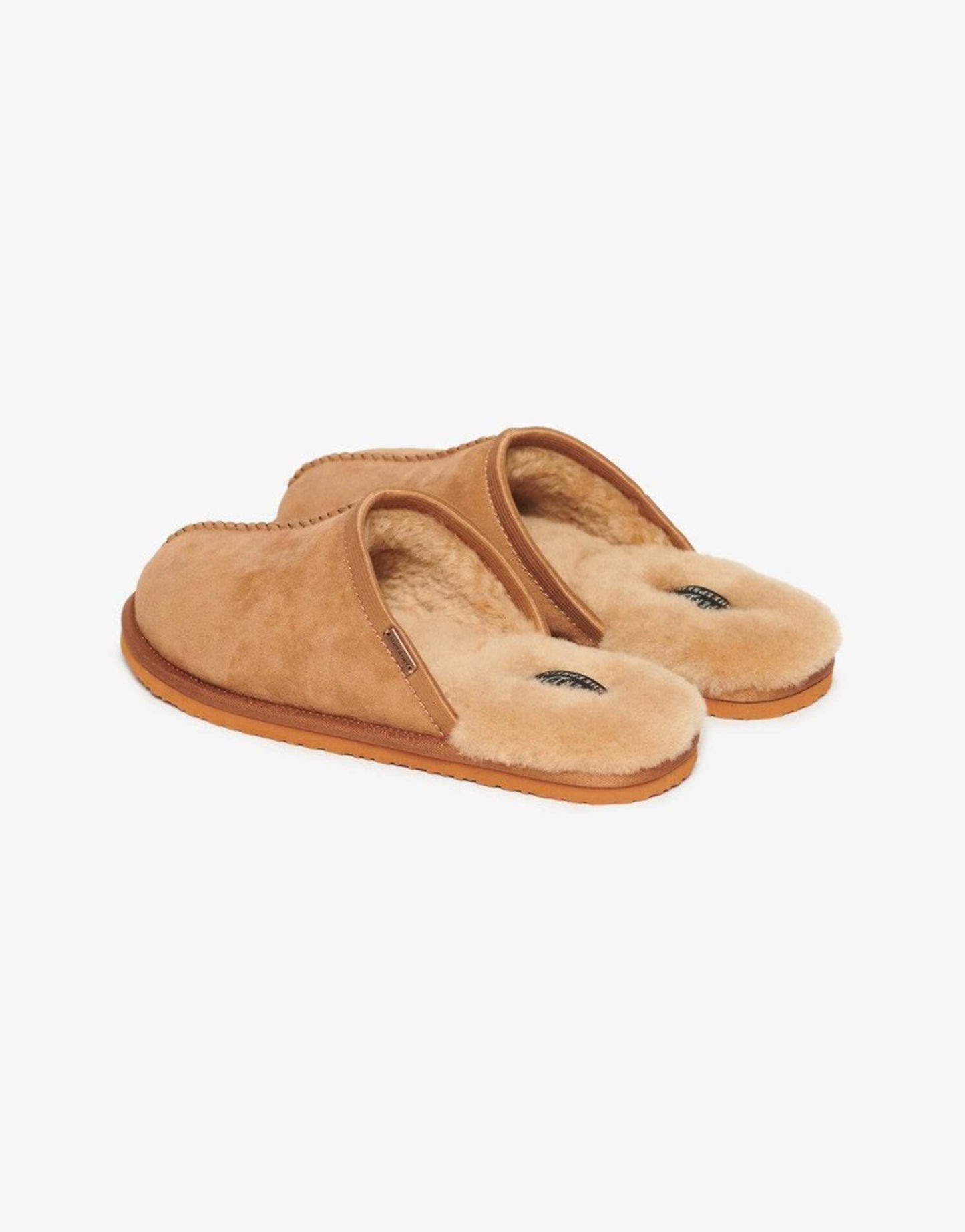 Suede Mule Slippers