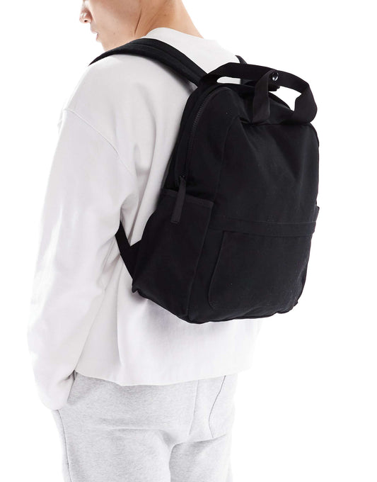 Square Canvas Backpack