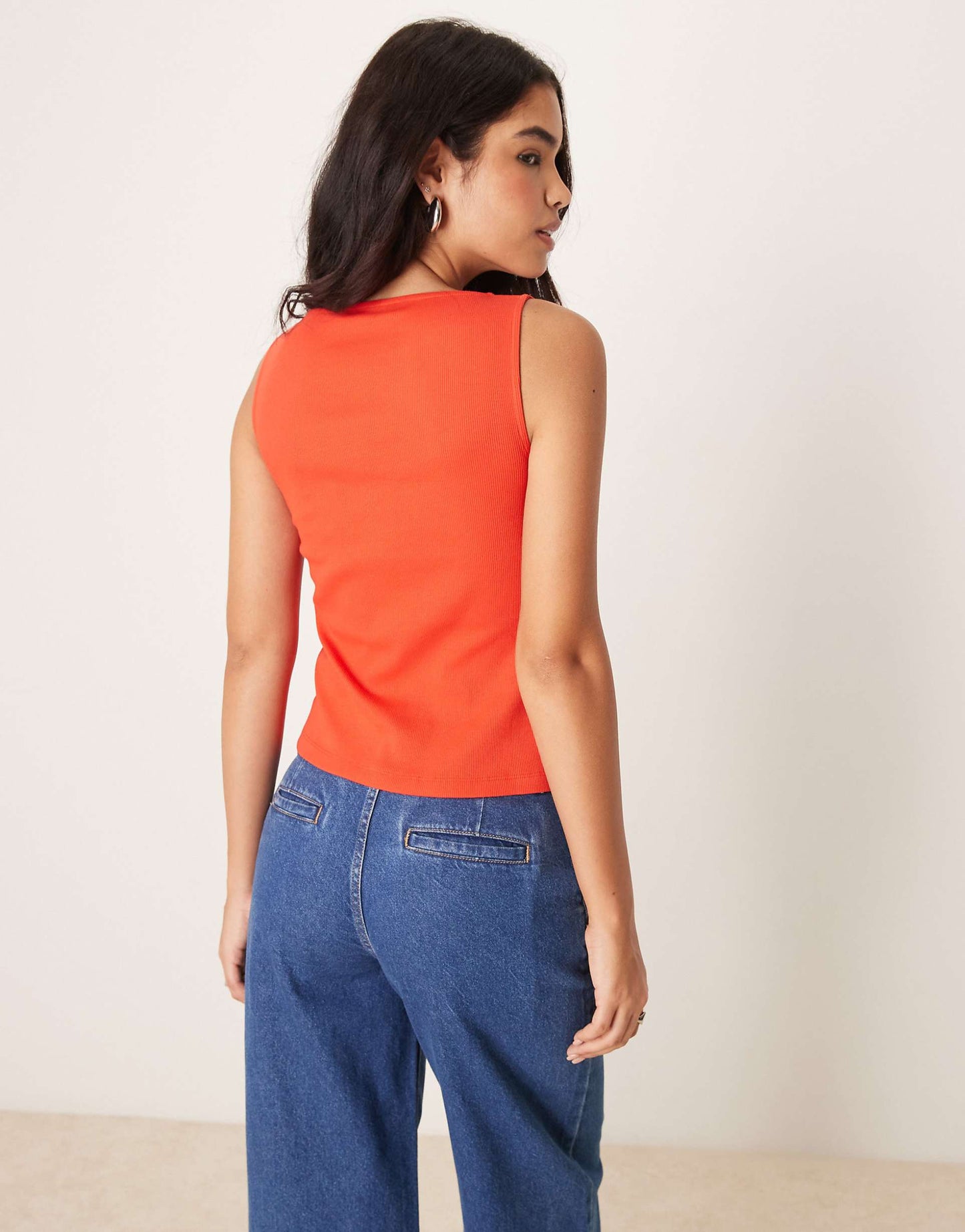Button Through Tank Top