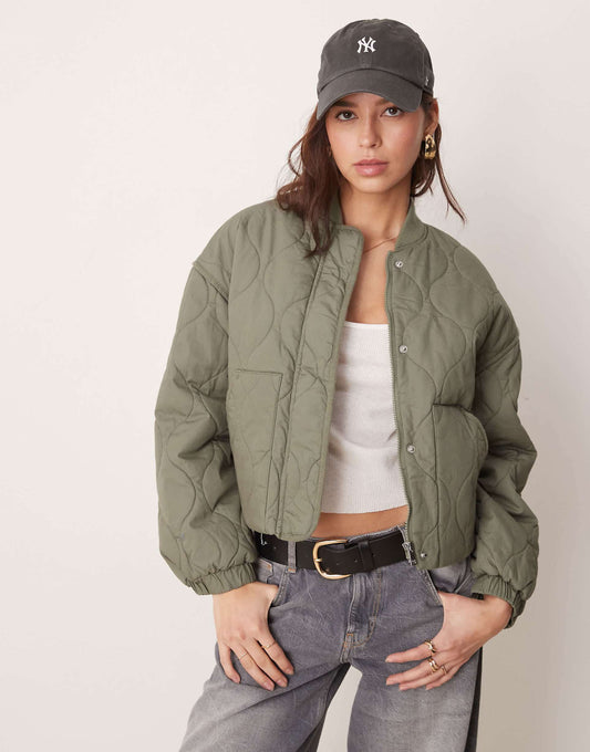 Padded Bomber Jacket