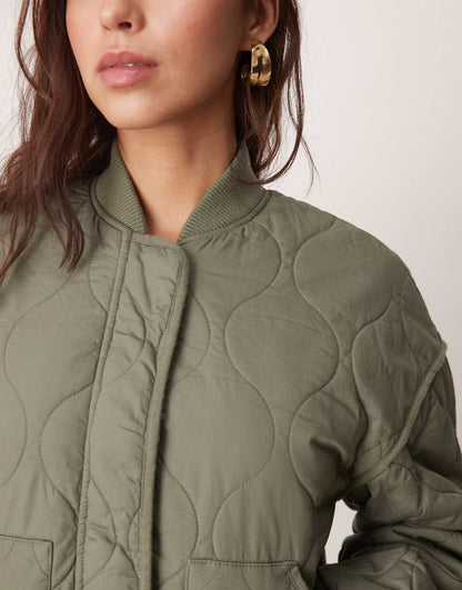 Padded Bomber Jacket