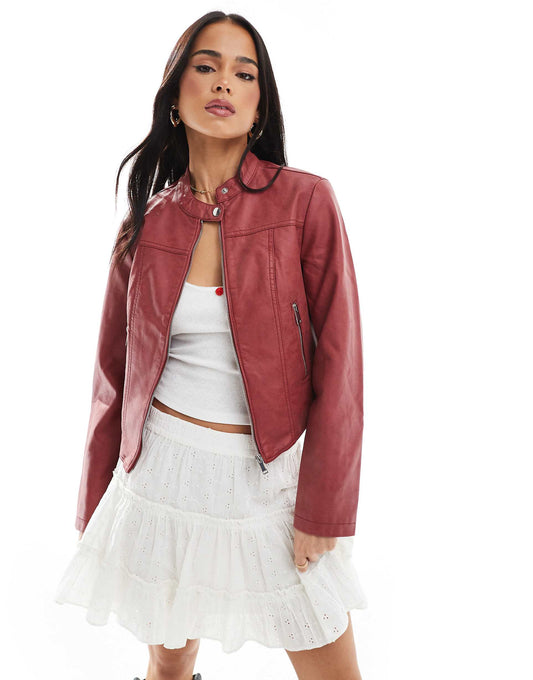 Moto Biker Jacket