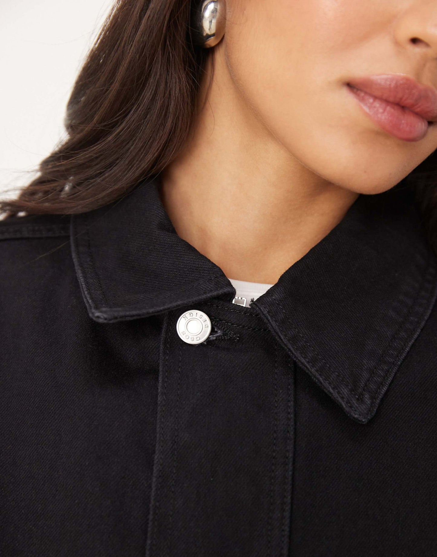 Denim Jacket With Adjustable Waist