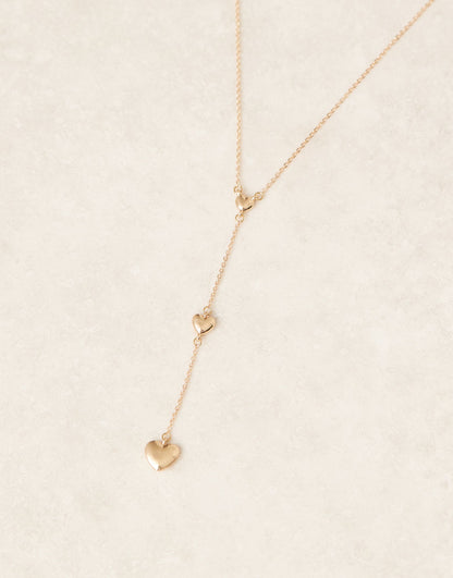 Heart Lariat Necklace