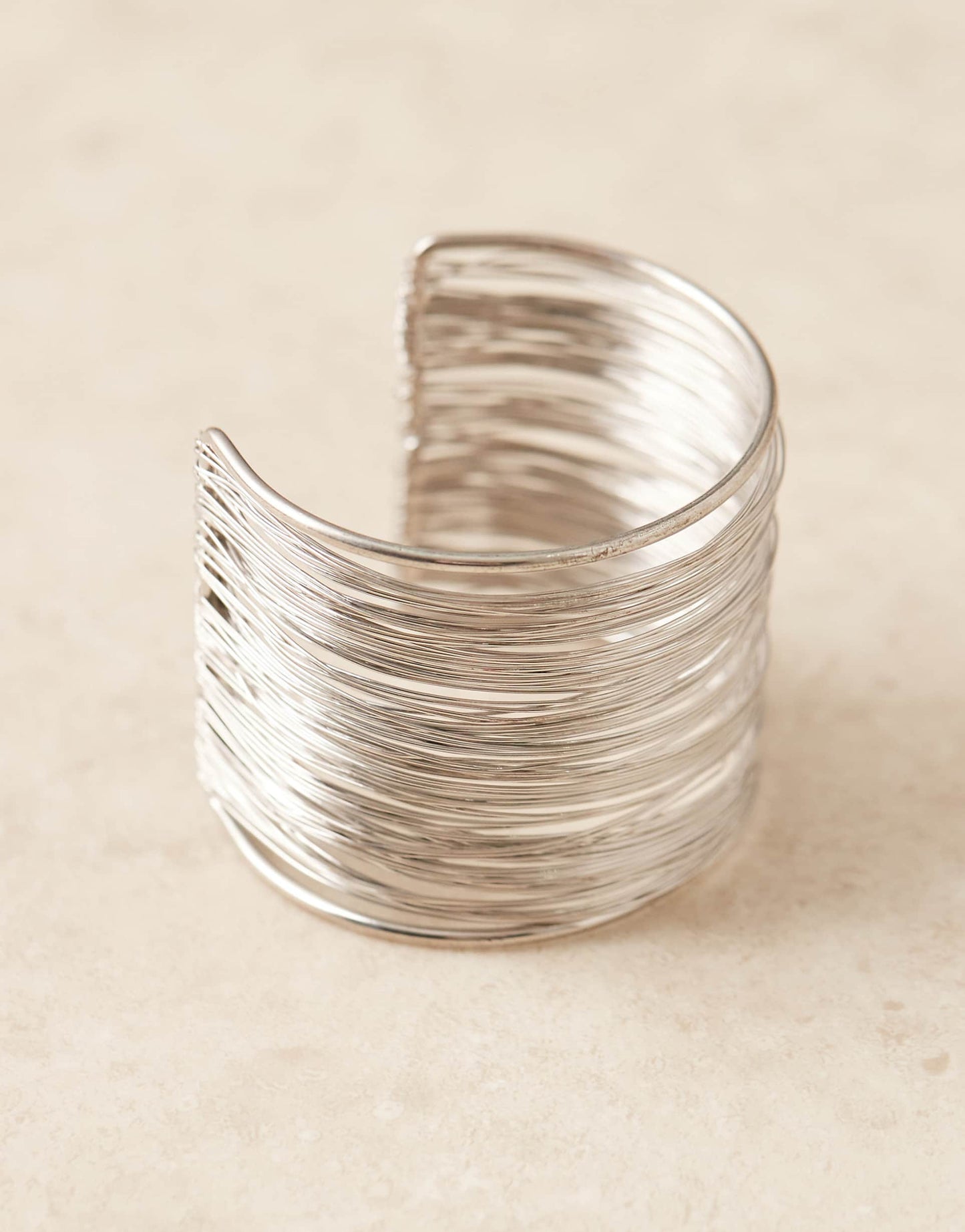 Wire Statement Cuff Bracelet