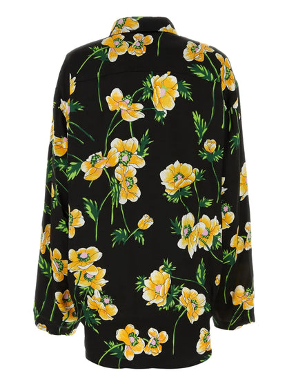 Floral-Print Shirt