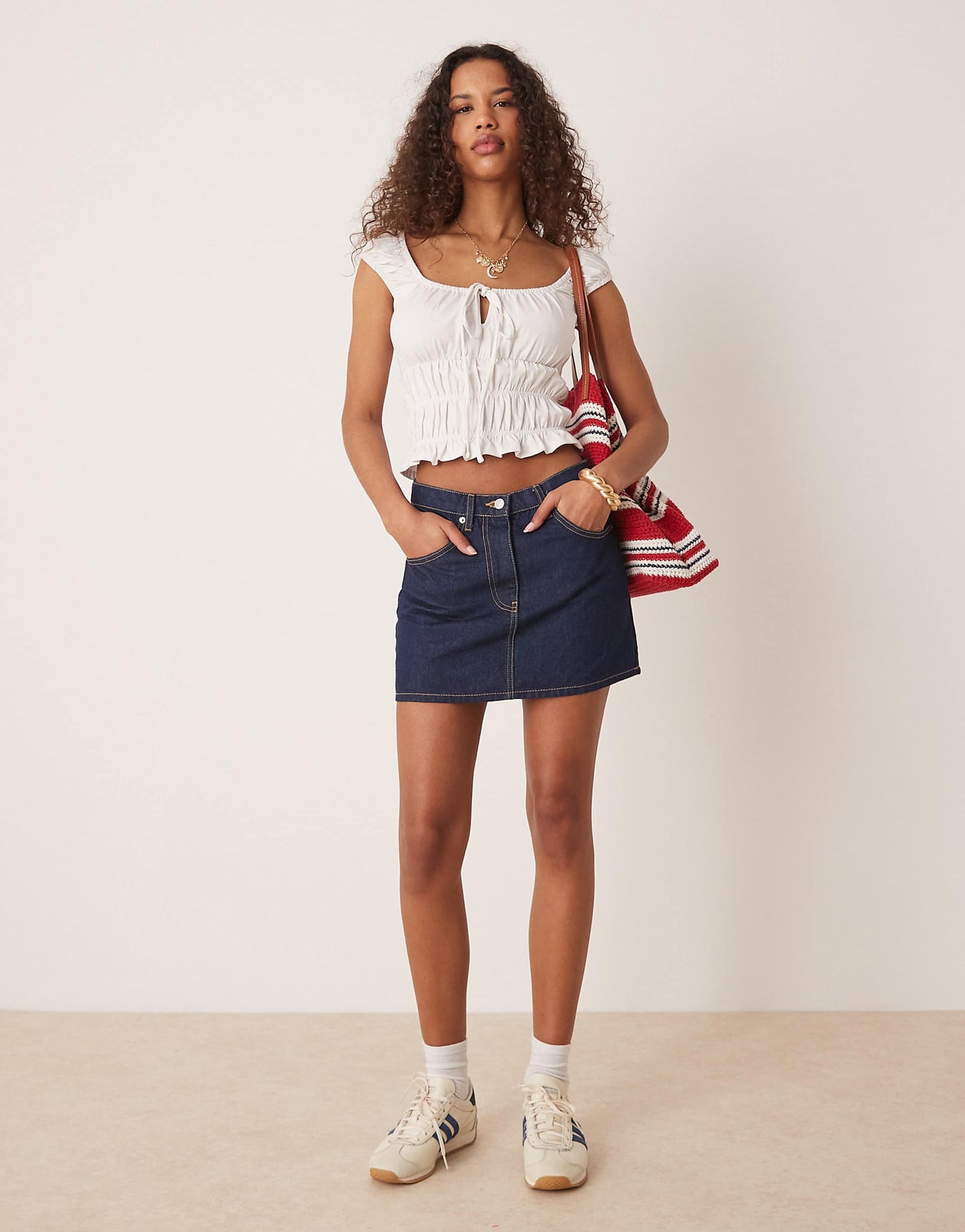 Milkmaid Short Sleeve Top