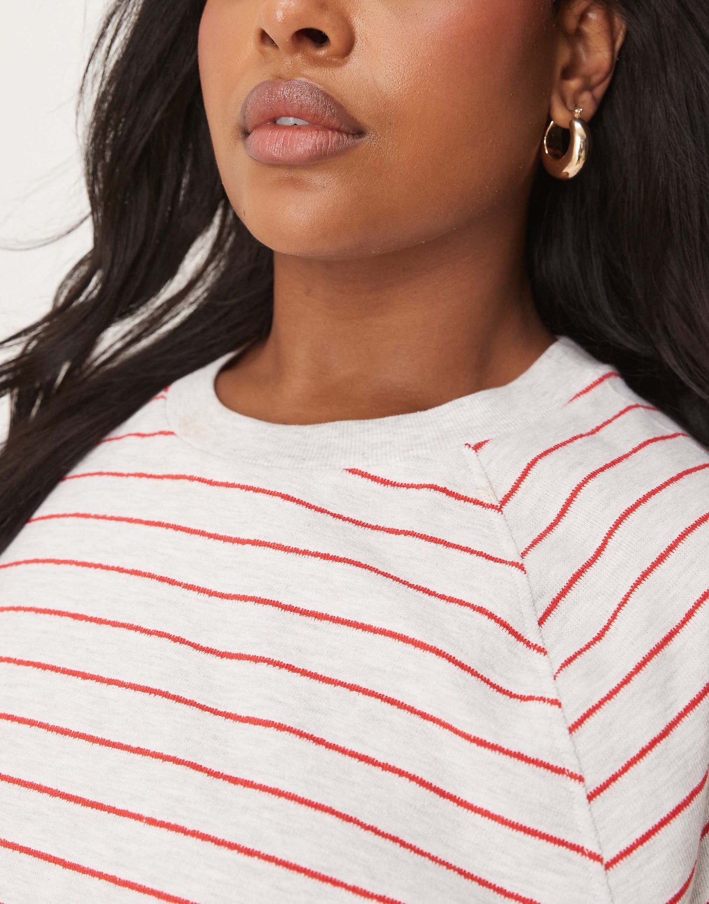 Curve Textured Vintage Stripe