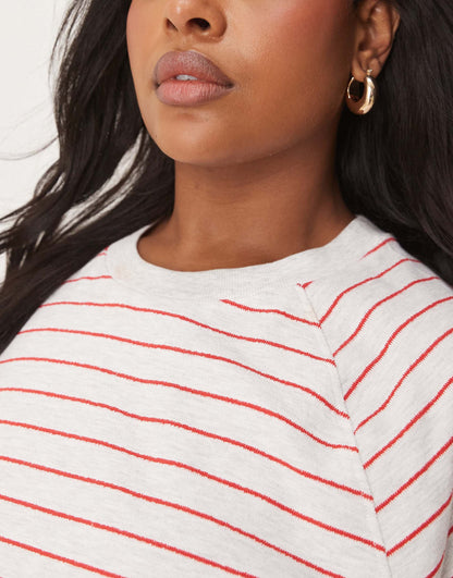 Curve Textured Vintage Stripe