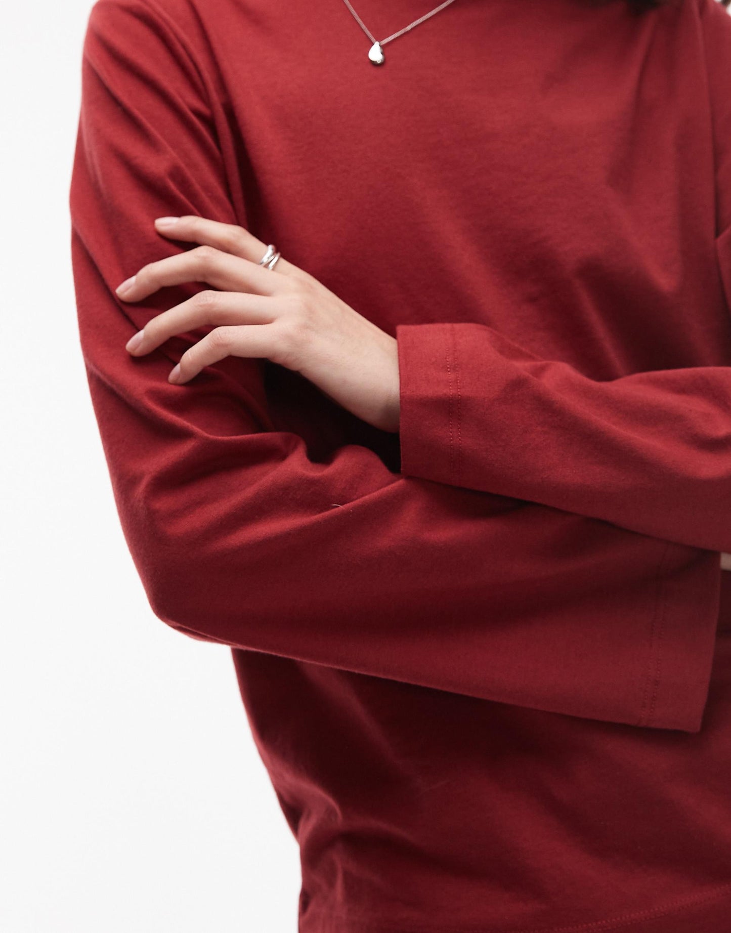 Clean Long Sleeve Jersey Top