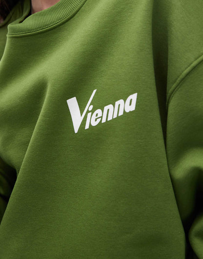 Slogan Vienna Oversized Sweatshirt